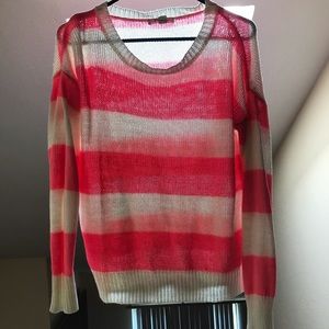 Women’s stripped sweater, size small!